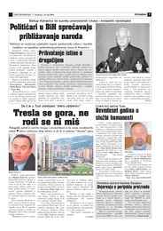 Političari u BiH sprečavaju približavanje naroda