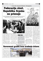 Federacija slavi, Republika Srpska ne priznaje
