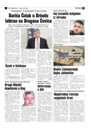 Bariša Čolak u Briselu lobirao za Dragana Čovića