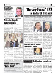 Herceg-Bosna" i RS prodali imovinu JNA,  asada bi Ešdaun ostatak dijelio na troje