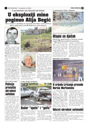 U eksploziji mine poginuo Alija Begić