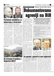 Parlament nenadležan za deklaraciju o Srebrenici