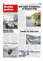 Novi asfalt od Srebrenice do Konjević-Polja