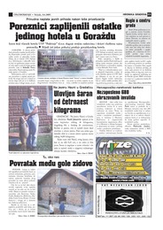 Poreznici zaplijenili ostatke jedinog hotela u Goraždu