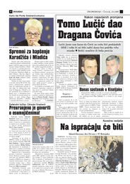 Spremni za hapšenje Karadžića i Mladića