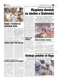 Uhapšeno desetak osoba osumnjičenih za zločine u Srebrenici