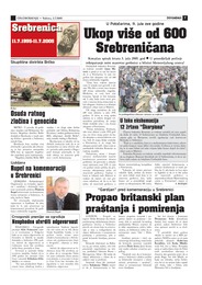 Rupel na komemoraciji u Srebrenici