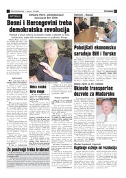Bosni i Hercegovini treba demokratska revolucija