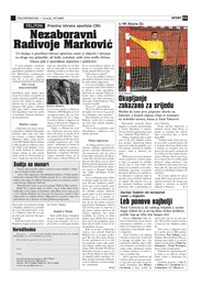 Nezaboravni Radivoje Marković