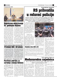 RS prihvatila evropske principe u reformi policije