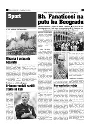 Bh. Fanaticosi na putu ka Beogradu