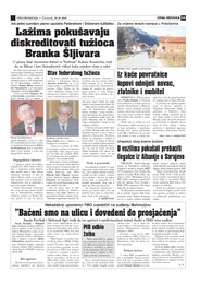 Lažima pokušavaju diskreditovati tužioca Branka Šljivara