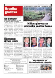 Milion glasova za zakonsku zaštitu Bosne