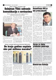 Sulejman Tihić zabranio komunikaciju s novinarima