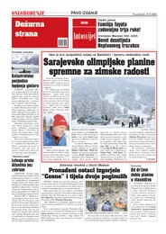 Sarajevske olimpijske planine spremne za zimske radosti