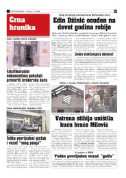 Vatrena stihija uništila kuću braće Milović