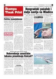 Beogradski pašaluk i dalje navija za Mladića