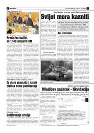 Mladićev zadatak likvidacija 8 hiljada srebreničkih Bošnjaka