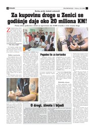 Za kupovinu droge u Zenici se godišnje daje oko 20 miliona KM!