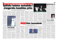 Splitska baletna nomadska i crnogorska kazališna priča
