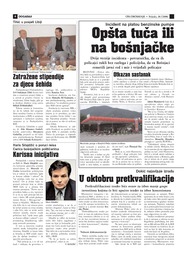 Opšta tuča ili nasrtaj policije na bošnjačke povratnike