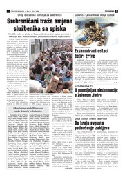 Srebreničani traže smjene službenika sa spiska