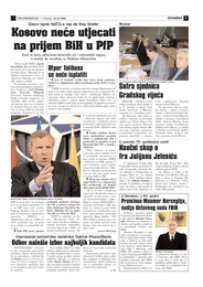 Kosovo neće utjecati na prijem BiH u PfP