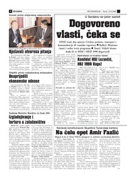 Dogovoreno formiranje vlasti, čeka se odluka Hrvata