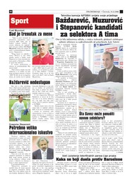 Baždarević, Muzurović i Stepanović kandidati za selektora A tima