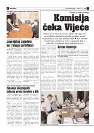 Komisija za Sarajevo čeka Vijeće ministara