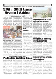 SDA i SBiH traže Hrvata i Srbina