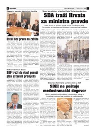 SDA traži Hrvata za ministra pravde