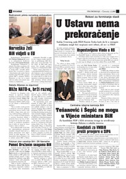 Tešanović i Šepić ne mogu u Vijeće ministara BiH