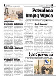 Potvrđeno imenovanje krnjeg Vijeća ministara BiH
