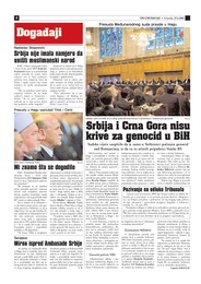 Srbija i Crna Gora nisu krive za genocid u BiH