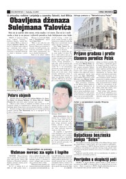 Obavljena dženaza  Sulejmana Talovića