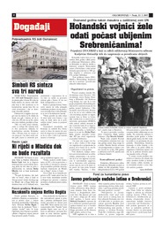 Holandski vojnici žele odati počast ubijenim  Srebreničanima!