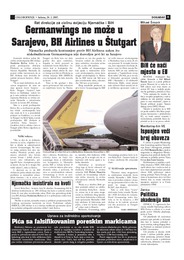 Germanwings ne može u Sarajevo, BH Airlines u Štutgart