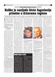 Koliko je nasljeđe bivše Jugoslavije prisutno u državama regiona