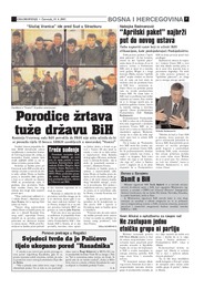 Porodice žrtava tuže državu BiH