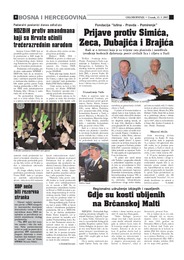 Prijave protiv Simića, Zeca, Dubajića i Brajića