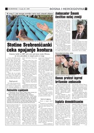 Stotine Srebreničanki čeka spajanje kostura
