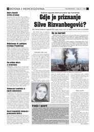 Gdje je priznanje Silve Rizvanbegović?