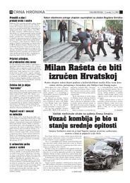 Milan Rašeta će biti izručen Hrvatskoj