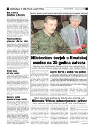 Miloševićev čovjek u Hrvatskoj osuđen na 35 godina zatvora