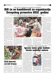 BiH će se kandidovati za organizaciju Evropskog prvenstva 2012. godine