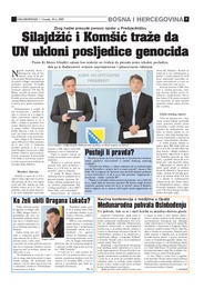Silajdžić i Komšić traže da UN ukloni posljedice genocida