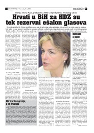 Hrvati u BiH za HDZ su tek rezervni ešalon glasova