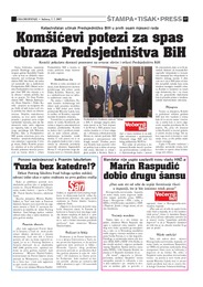 Komšićevi potezi za spas obraza Predsjedništva BiH