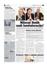 Milorad Dodik  nudi konfederaciju!